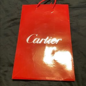 Cartier gift bag